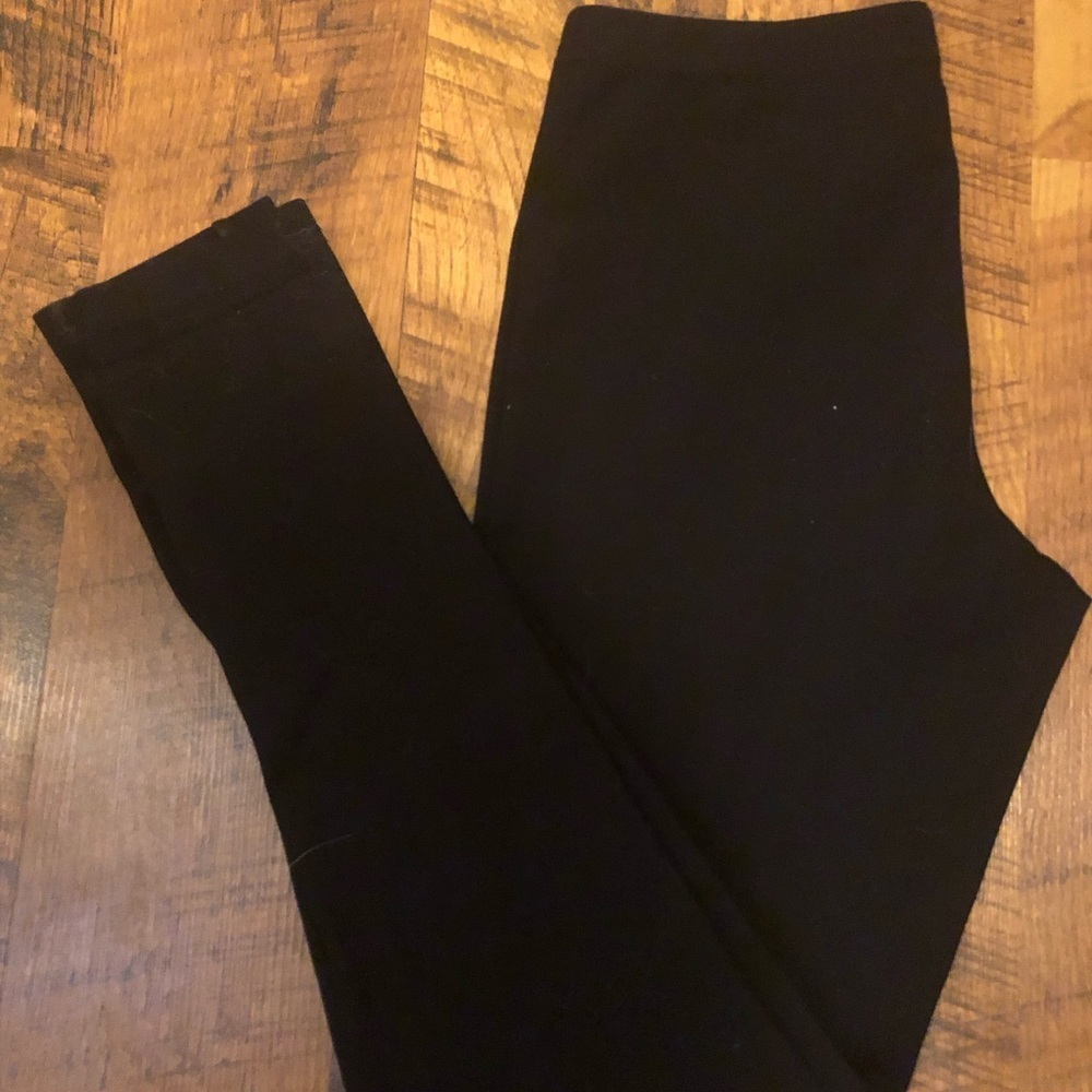 Oak and Fort Women's Black Leggings